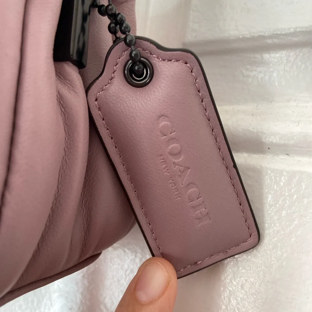 Coach Pillow Tabby Shoulder Bag 18 in color lilac - Picture 5 of 13